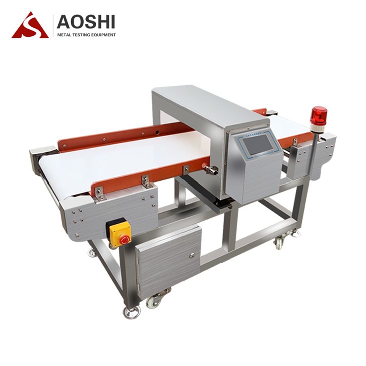 Detector de metale pentru alimente congelate rapid